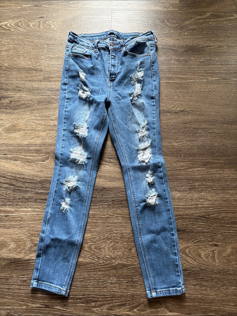 Wax+Jean Distressed Jeans